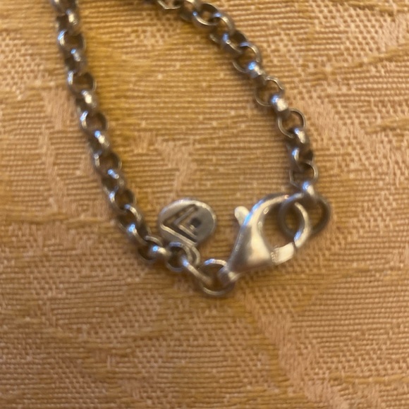 Silpada silver tassel necklace with smoky and clear quartz stones. - Picture 7 of 7